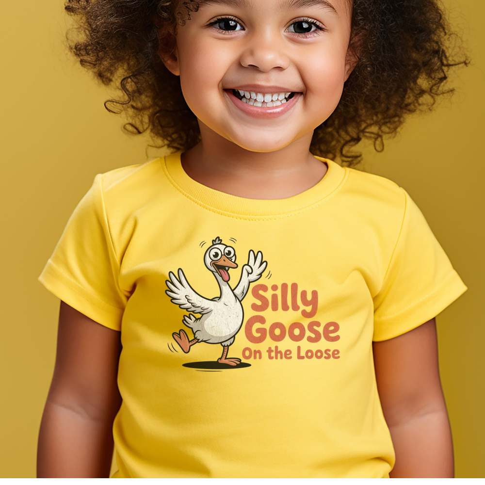 Silly Goose On The Loose Toddler - Yellow