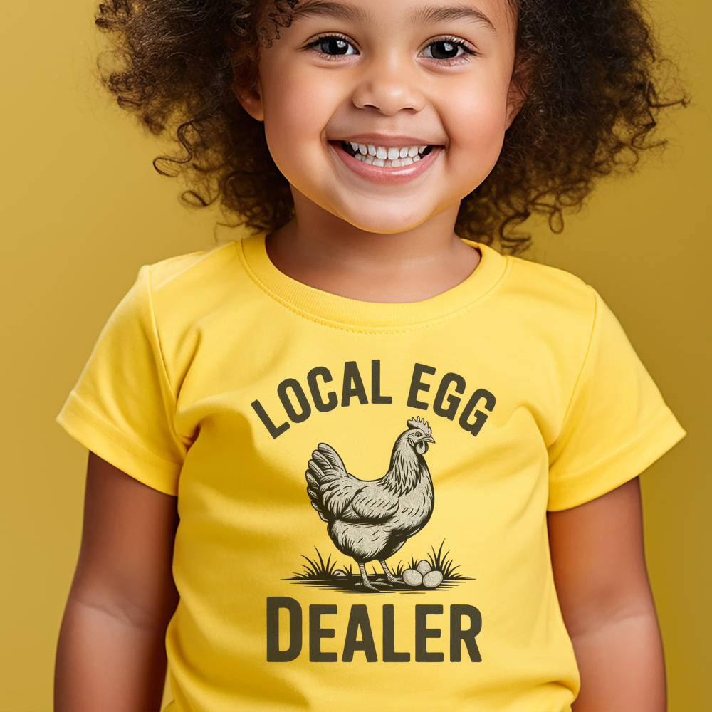 Local Egg Dealer Toddler - Yellow