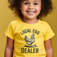 Local Egg Dealer Toddler - Yellow