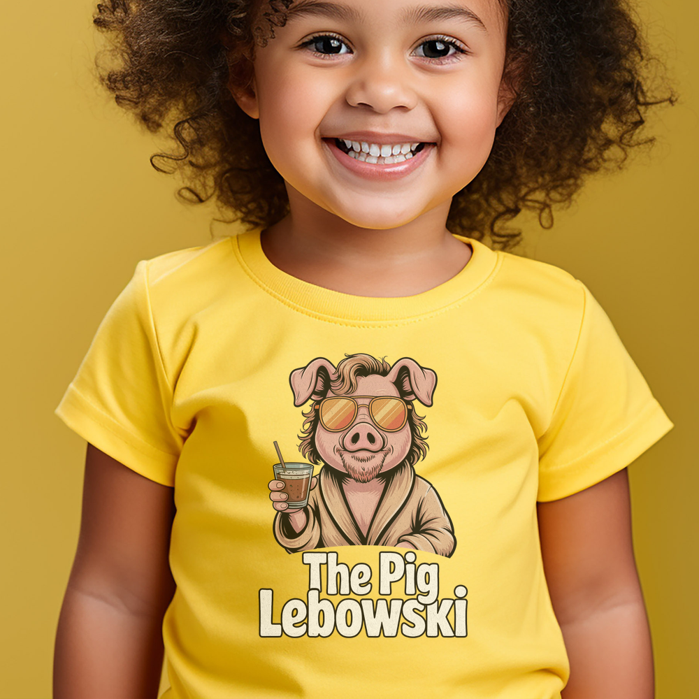 The Pig Lebowski Toddler - Yellow