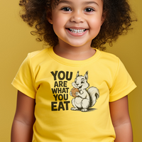 You Are What You Eat Toddler - Yellow