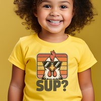 Sup Toddler Tee - Yellow