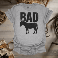 Bad Ass (Adult Unisex Tee) Sport Grey / S