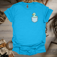 Duck In Pocket (Adult Unisex Tee)