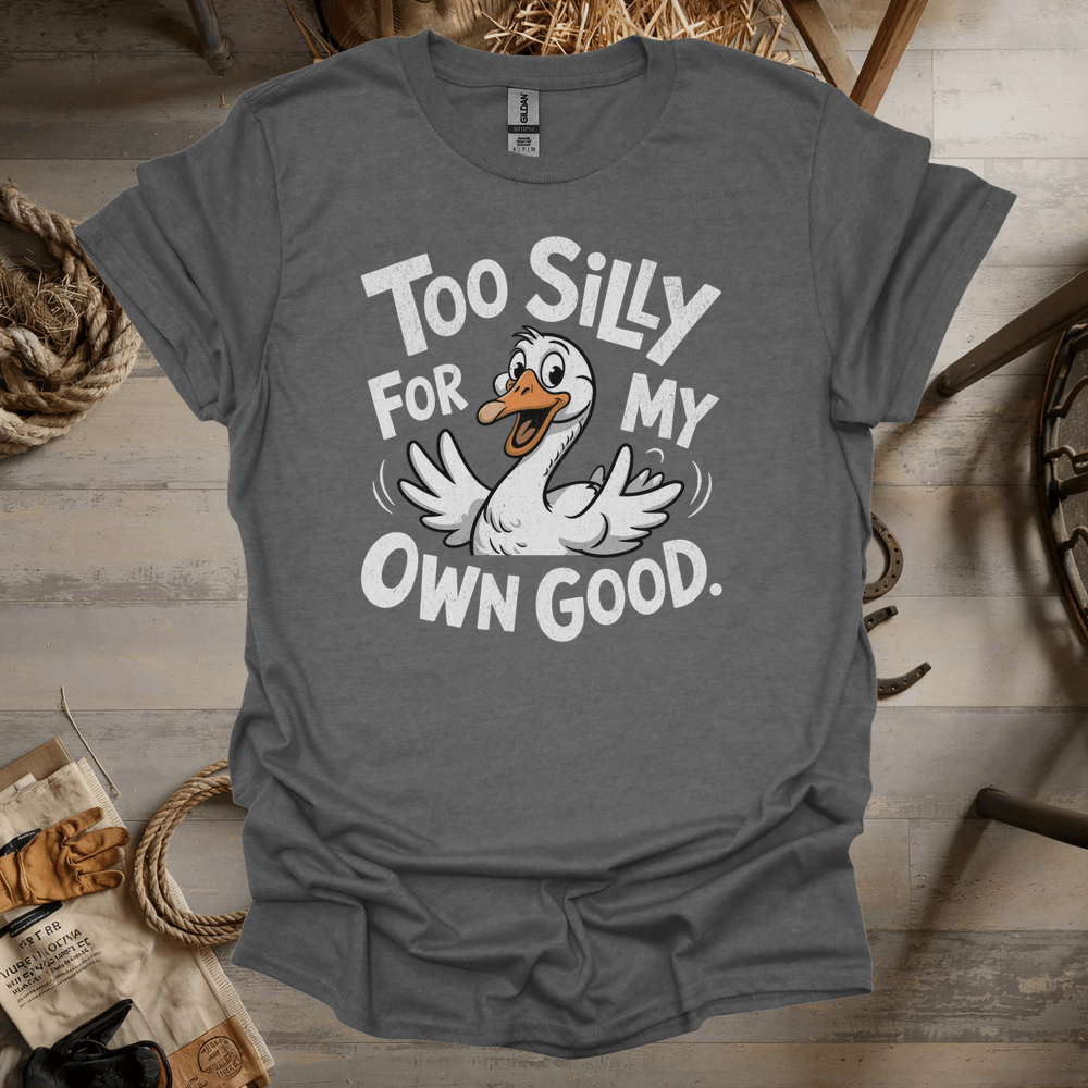 Silly Goose (Adult Unisex Tee) Graphite Heather / S