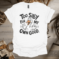 Silly Goose (Adult Unisex Tee) White / S
